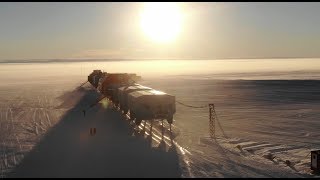 Inside Halley the British station in Antarctica [upl. by Selene]