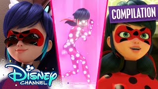 Miraculous Ladybug  Best of Ladybug amp Marinette 🐞  Compilation  disneychannel x Miraculous [upl. by Marcelle]