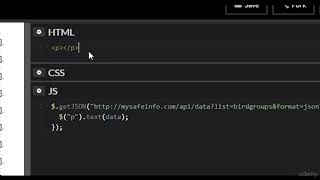 11 jQuery getJSON Method [upl. by Hort]