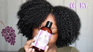 Wash N Go Using Soultaincals SPRUNG Coil Boosting Gelly [upl. by Selina803]