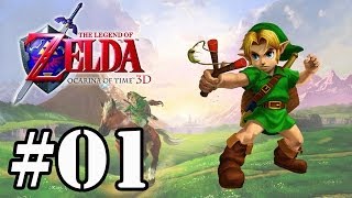 Zelda Ocarina of Time 3DS PLAYTHROUGH  Part One HOT Lets Play Gameplay [upl. by Julio]