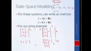 System Dynamics and Control Module 27a  Introduction to StateSpace Modeling [upl. by Ardried]