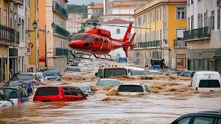 Marchena Flood 2024 Dana Storm Hits Spain – Chaos and Evacuations Unfold [upl. by Madid]