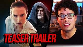 IMPERADOR PALPATINE CONFIRMADO CARAY 😳Star Wars Episódio IX  Reação e Análise Teaser Trailer [upl. by Fleming]