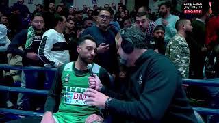 Lebanese Basketball Championship 20232024  HOOPS VS SAGESSE [upl. by Burman]