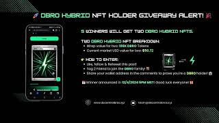 DBRO Hybrid NFT Giveaway [upl. by Eladal]