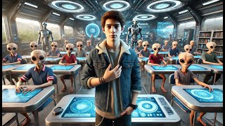 How One Human Exchange Student Convinced An Entire Alien Class That Homework Is Optional  HFY Story [upl. by Enitsyrk]