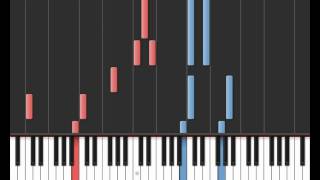 Tutorial Sadness and Sorrow Piano from Naruto Hakus Death Scene [upl. by Vokaay578]