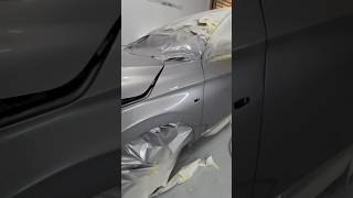 How to car 🚘 repair den painting spray Toyota Yaris 2024 work [upl. by Pogah]