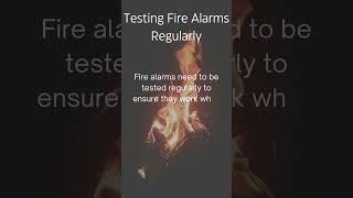 TestItTuesday Testing Fire Alarms Regularly [upl. by Danica]