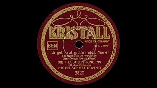 quotIch geh auf große Fahrt Mariequot Niel Erich Schneidewind 1941 [upl. by Sailesh]