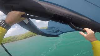 Surfside Wingfoiling on Aruba Unedited [upl. by Angle]