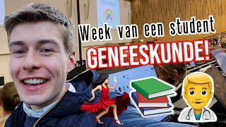 Week in het leven van een geneeskundestudent Lessen stages kotleven en meer [upl. by Teilo]