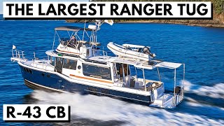 Swiss Army Knife Boat RANGER TUG R43 CB Motor Yacht Tour Cruising Liveaboard amp for the Great Loop [upl. by Namsaj]