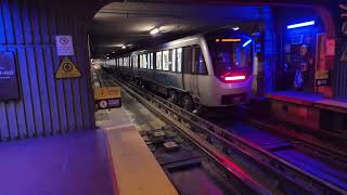 Montréal Métro ride from Angrignon metro station to Charlevoix metro station  deadheading train 🚇 [upl. by Acile]