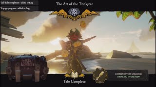 Art Of the Trickster Tall Tale Full Guide All Commendations Sea Of Thieves [upl. by Edgardo]