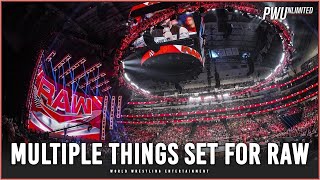 Multiple Things Announced For Tonights Monday Night RAW [upl. by Sitoiganap]