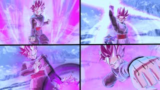 Dragon Ball Xenoverse 2 Mods Goku Black Super Saiyan Rose Evolution [upl. by Dannie]