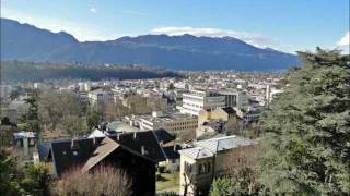 AixlesBains  Flânerie en Centre Ville accompagnée par Gabriel Fauré  Pavane [upl. by Htebazie944]