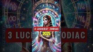 Top 3 Luckiest Zodiac Signs 2025 [upl. by Esemaj212]