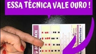 LOTOFÁCIL TÉCNICA QUE VALE OURO [upl. by Anigue]