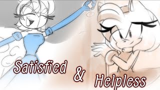 Helpless  Satisfied I Animatic Sonamy [upl. by Elleuqram]