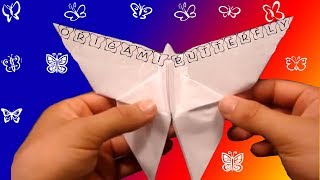 How to Make an Origami Butterfly  Robs World [upl. by Macilroy]