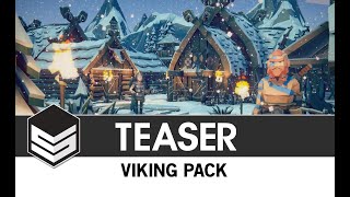 POLYGON Viking Pack  Teaser 3D Low Poly Art for Games by SyntyStudios [upl. by Mcclimans179]