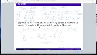 Chapter2 Bootstrapping zero rates example [upl. by Aliab]