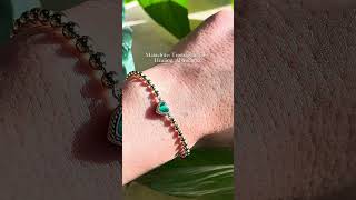 Unboxing Blessed amp Peaceful Malachite Heart Bracelet 💚 [upl. by Hernardo]