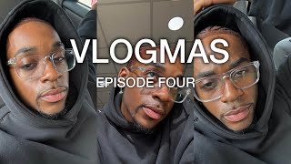 VLOGMAS DAY FOUR prepping for christmas shoot haircut night care routine [upl. by Atinet]