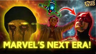 DAREDEVIL BORN AGAIN TRAILER amp UPCOMING 2025 MCU SLATE REVEALED  SUPER NERD [upl. by Orren]