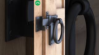 Wooden door latch latch lock gate [upl. by Okuy]