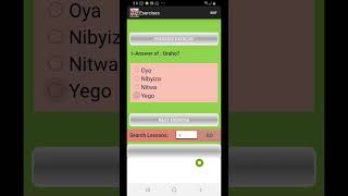 Exercices kinyarwanda lessons english kinyarwanda [upl. by Mathi]