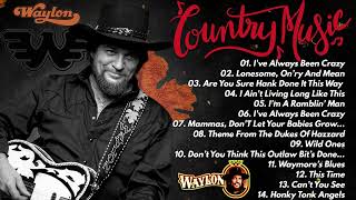 Waylon Jennings Greatest Hits Full Album 💔 Best Songs Of Waylon Jennings [upl. by Correy]