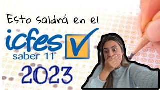 ESTO SALDRÁ EN EL ICFES 2023 [upl. by Tonie]