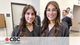 Métis twin sisters graduate U of S law school at top of class [upl. by Cohligan760]