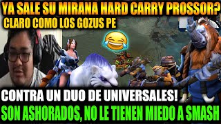 🔥 SMASH LE TOCA IR CARRY CON SU MIRANA LES TOCA UNA MARCI OFF CON MIDAS XD Dota 2 ✅ [upl. by Elvah]