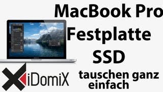 Apple MacBook Pro Festplatte HDD und Arbeitsspeicher RAM tauschen [upl. by Leanora]