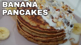 Banana Oatmeal Pancakes  Banana Pancakes  Healthy breakfast recipe in 5 min  Rojas Quick Recipes [upl. by Amann275]