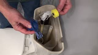 Replace Toilet Flapper for Briggs Vacuity Toilet [upl. by Erret412]