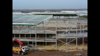 Construction of the Keepmoat Stadium home of Doncaster Rovers [upl. by Nellahs]