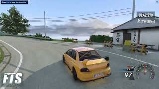 Mitsubishi Lancer Evolution VIII in Nagao Uphill  Fujiwara Tofu Shop FiveM [upl. by Othe]