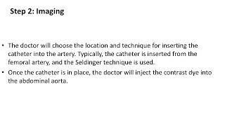 Abdominal Aortography with Digital Subtraction Angiography [upl. by Pagas16]