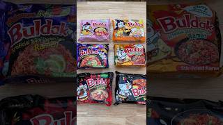 Ranking Samyang Noodle Flavors [upl. by Nerot]