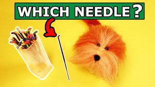 Needle Felting Needles Explained A Guide for Beginners [upl. by Alleda299]