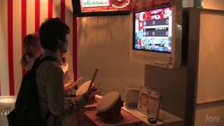 Taiko Drum Master Wii Nintendo Wii Gameplay  TGS 2008 [upl. by Alrahs]