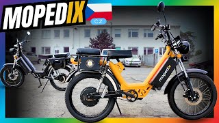 MopedIX – Der ERoller aus Tschechien 🇨🇿 Ist das der coolste 45 kmh Roller 🛵🔥 MopedIX Eroller [upl. by Eitirahc]