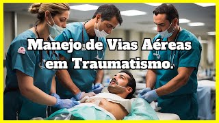 MANEJO DAS VIAS AEREAS COM PACIENTE TRAUMATIZADO [upl. by Jennica]