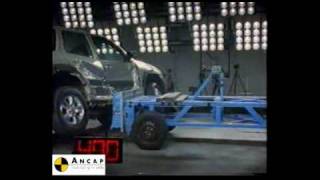 Mazda Tribute 2001 ANCAP Crash Test 4 stars [upl. by Aissenav746]